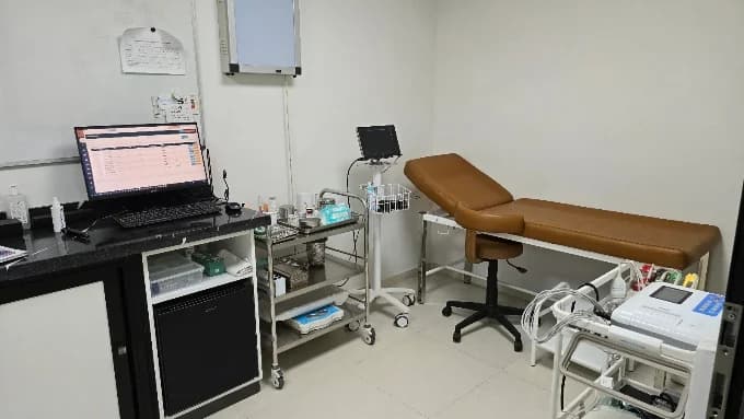 La salle d’examen